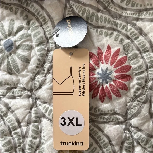 Truekind Women's Beige Comfort Bra - Picture 2 of 6